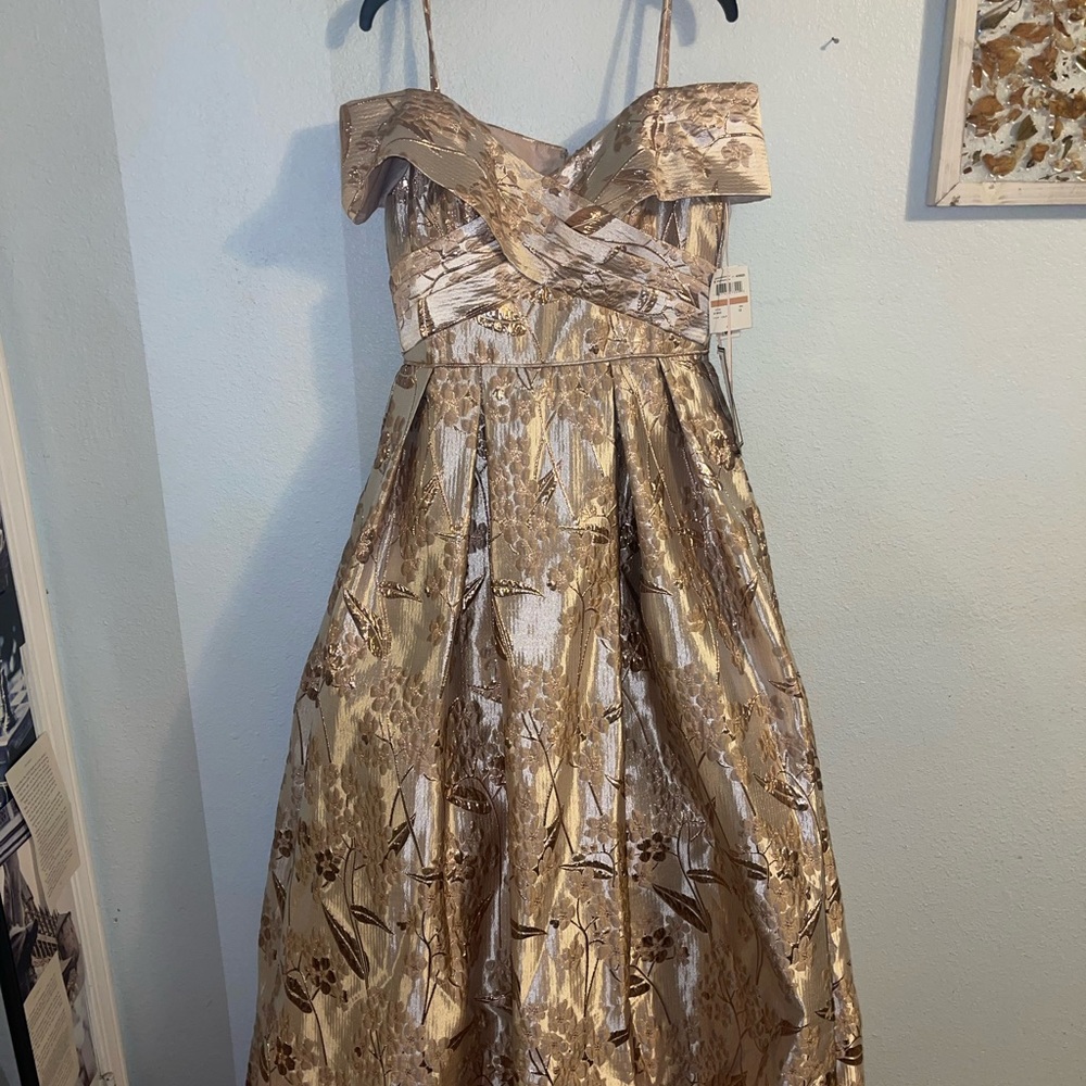 Rose Gold Ball Gown